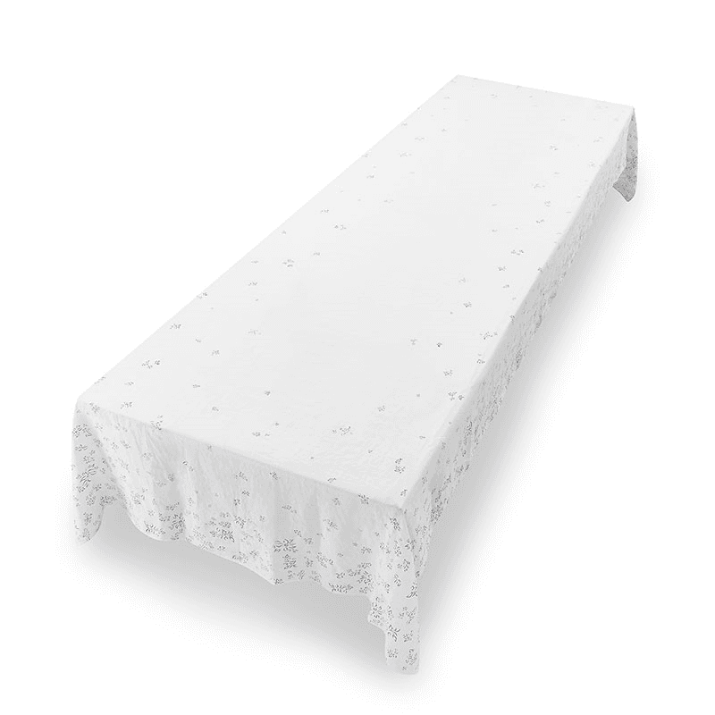 Bernadette's Falling Flower Linen Tablecloth