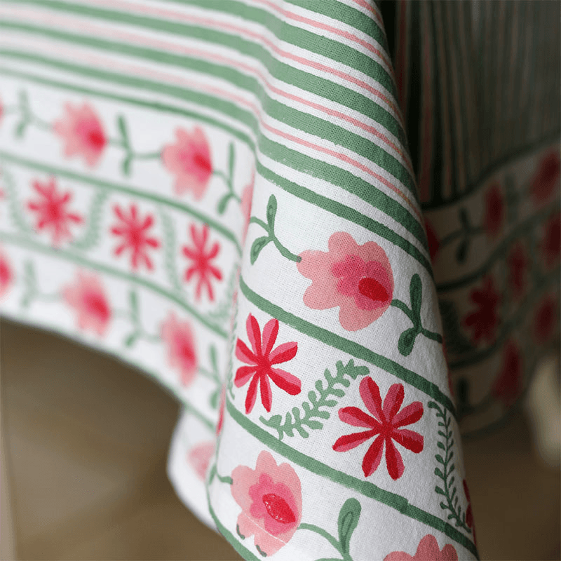Suzani Stripe Tablecloth