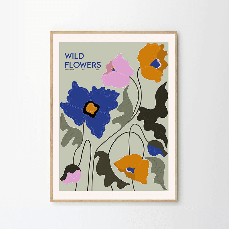 Frankie Penwill Wild Flowers Print