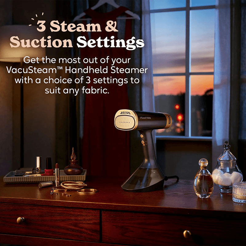 Steam Genie Vacuum Steamer, Blue