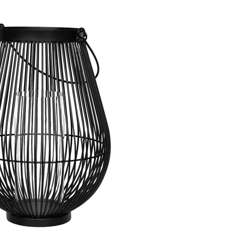 Venere Lantern with Glass Insert