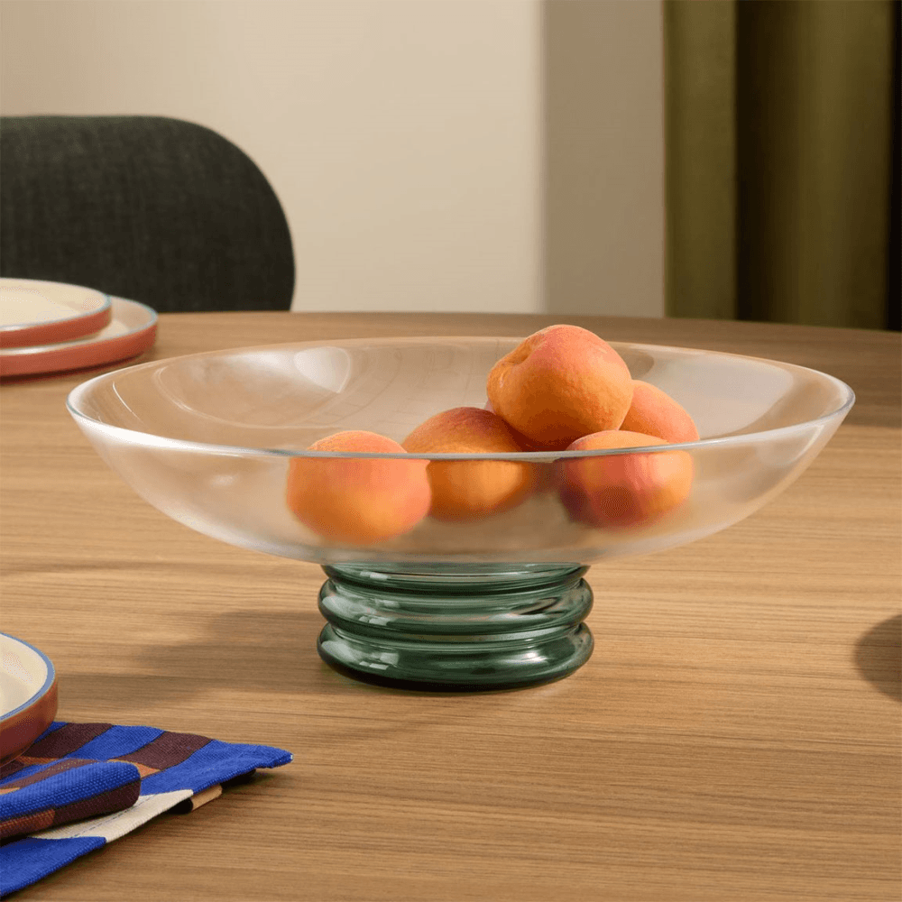 Modern Studio Fruit Bowl, Green