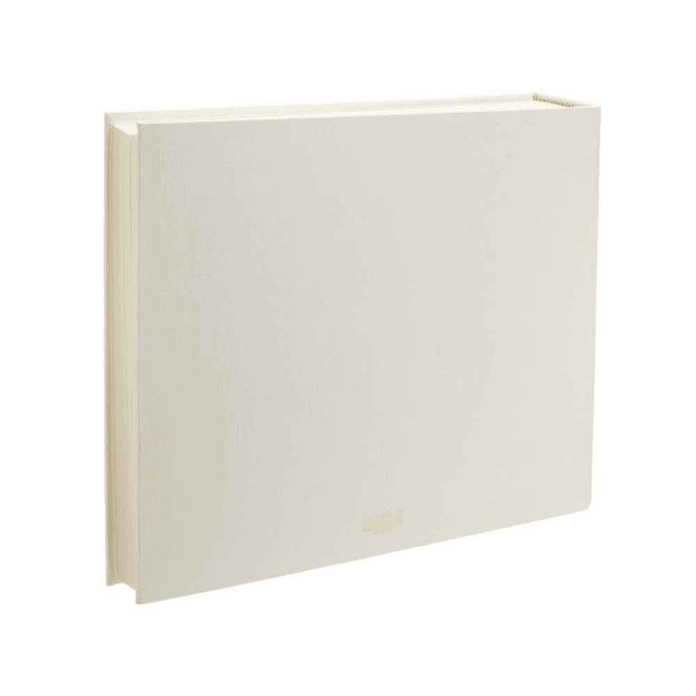 Linen Landscape Photo Album, Ivory