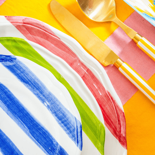 Image showing the Stripes Plate product.