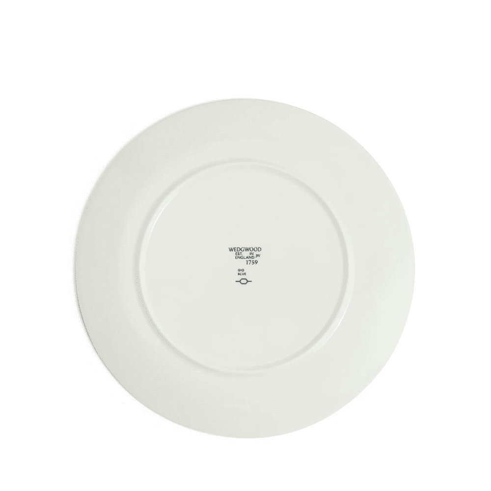 Gio Pinstripe Side Plate, White
