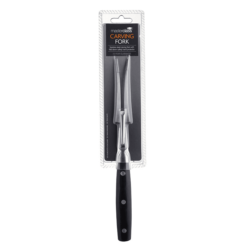 Traditional Carving Fork with Guard