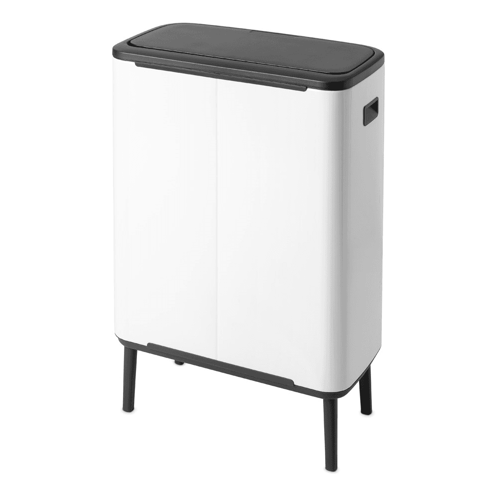 Bo Hi Touch Bin, White