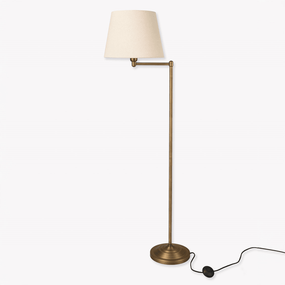 Peartree Floor Lamp, Antique Bronze