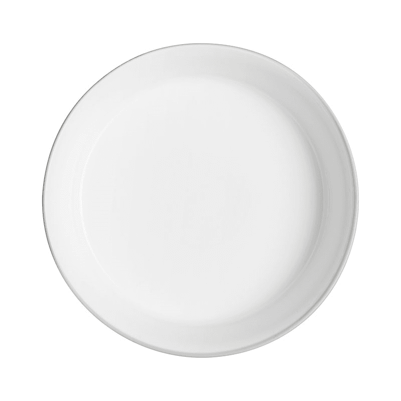 James Martin Cook Round Dish, Soft Grey
