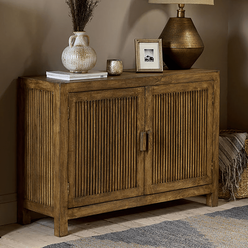Yasha Mango Wood Sideboard, Natural