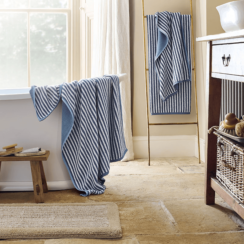 Portobello Stripe Bath Towel