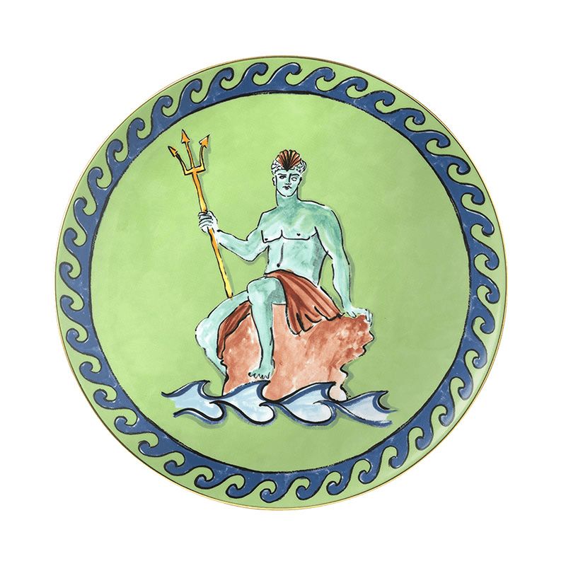 Il Viaggio Di Nettuno Plate
