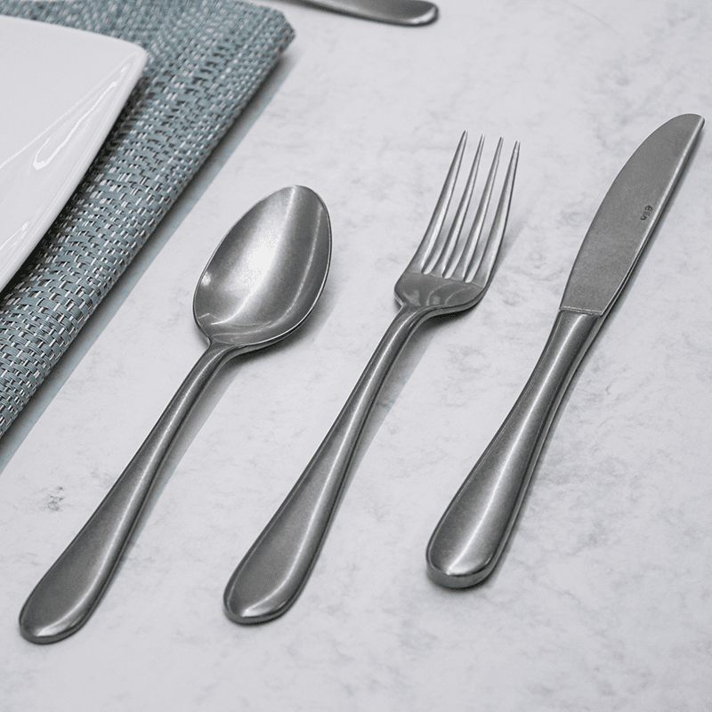 Vantage 24 Piece Cutlery Set, Stonewashed
