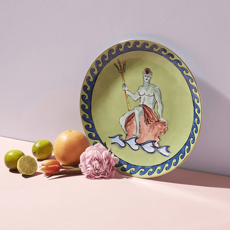 Il Viaggio Di Nettuno Plate