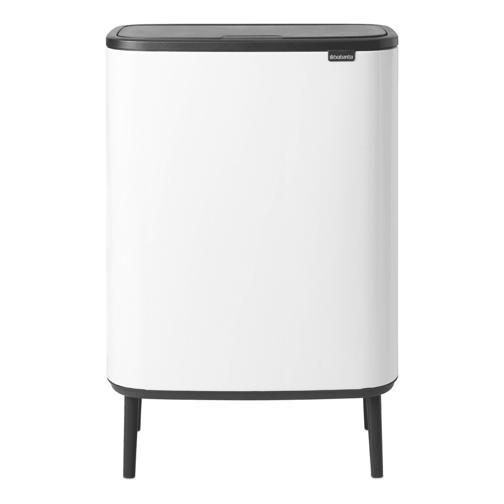 Bo Hi Touch Bin, White