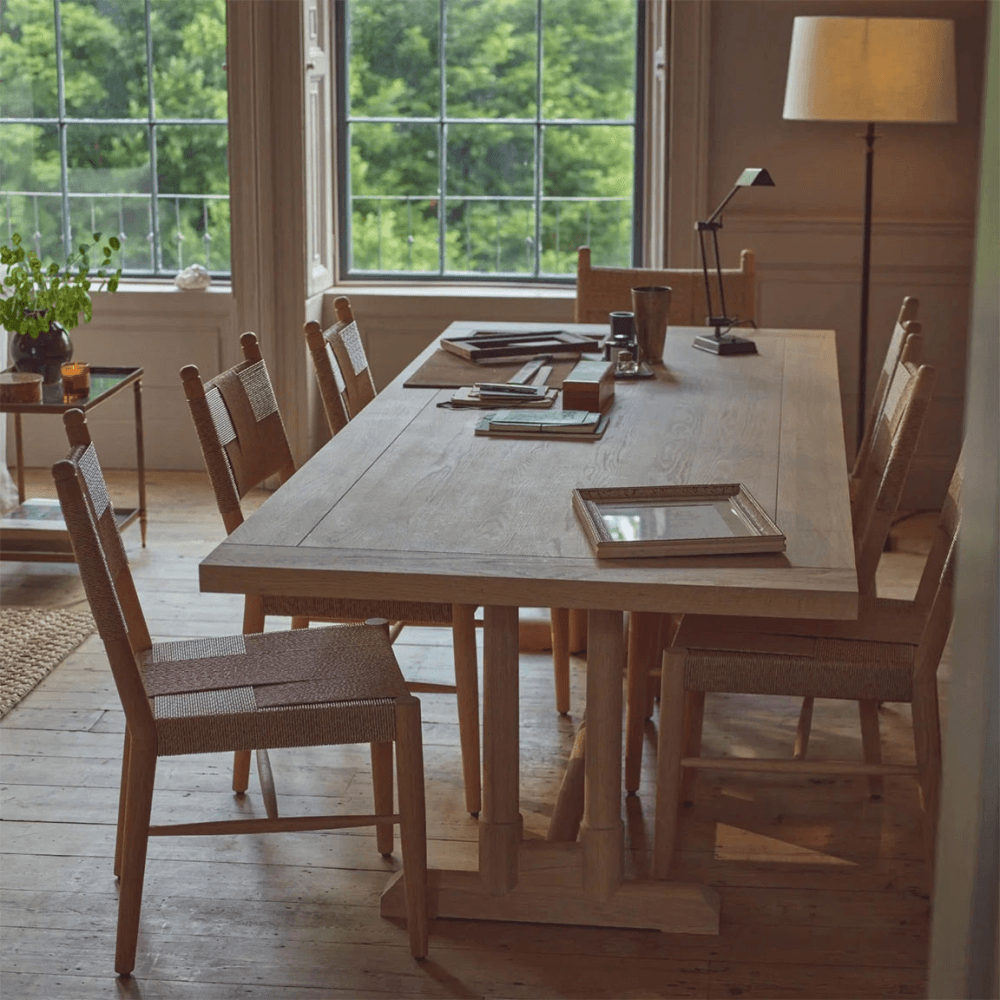 Battersea 8 Seater Dining Table, Oak