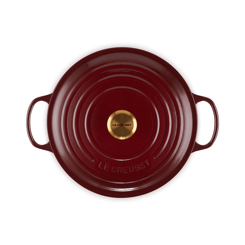 Signature Cast Iron Round Casserole