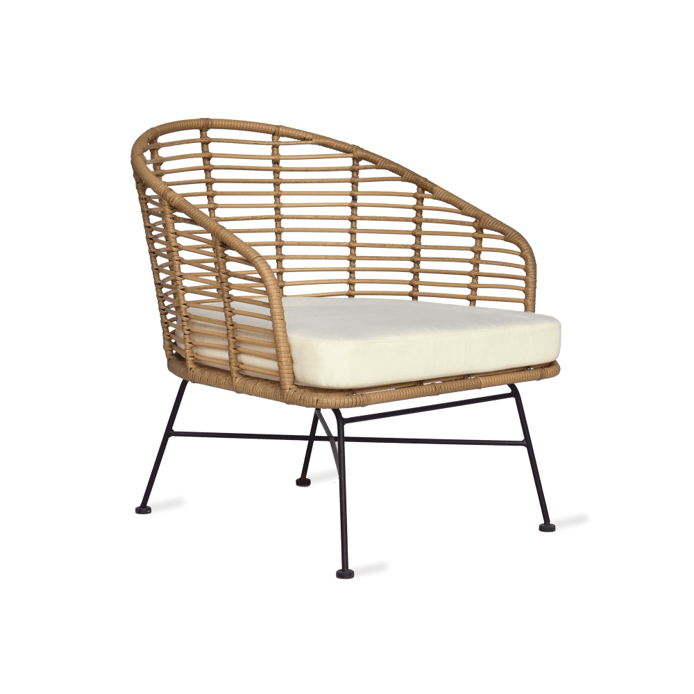 Hampstead Pair of Armchairs, Natural/Bamboo