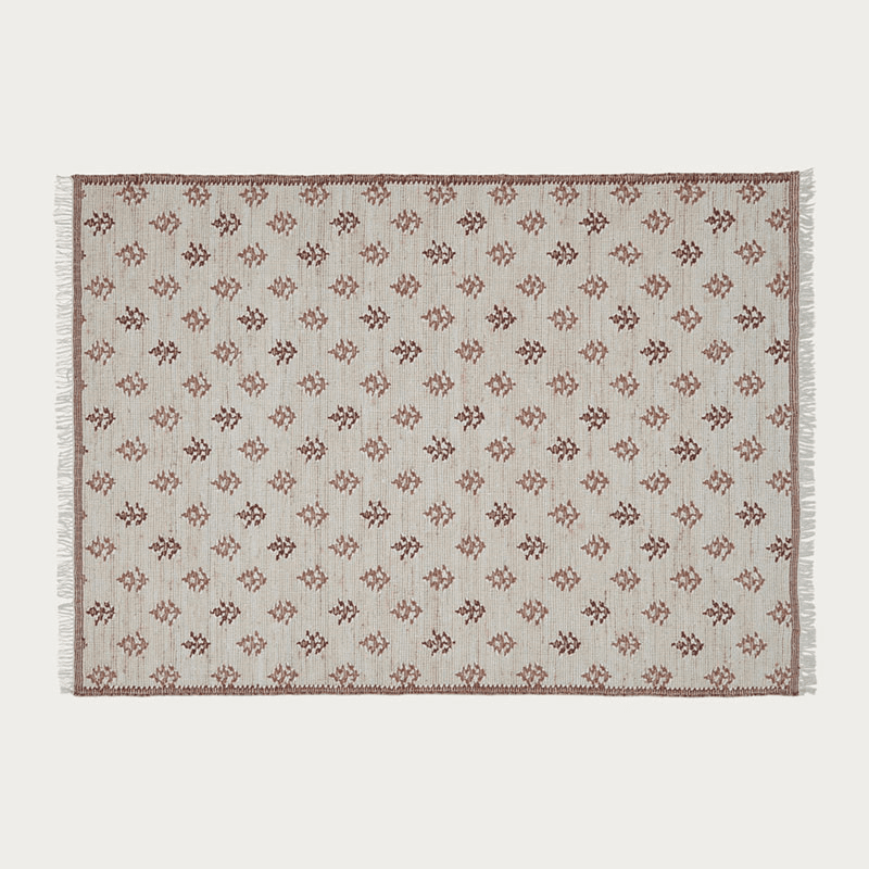 Rona Rug, Burnt Sienna