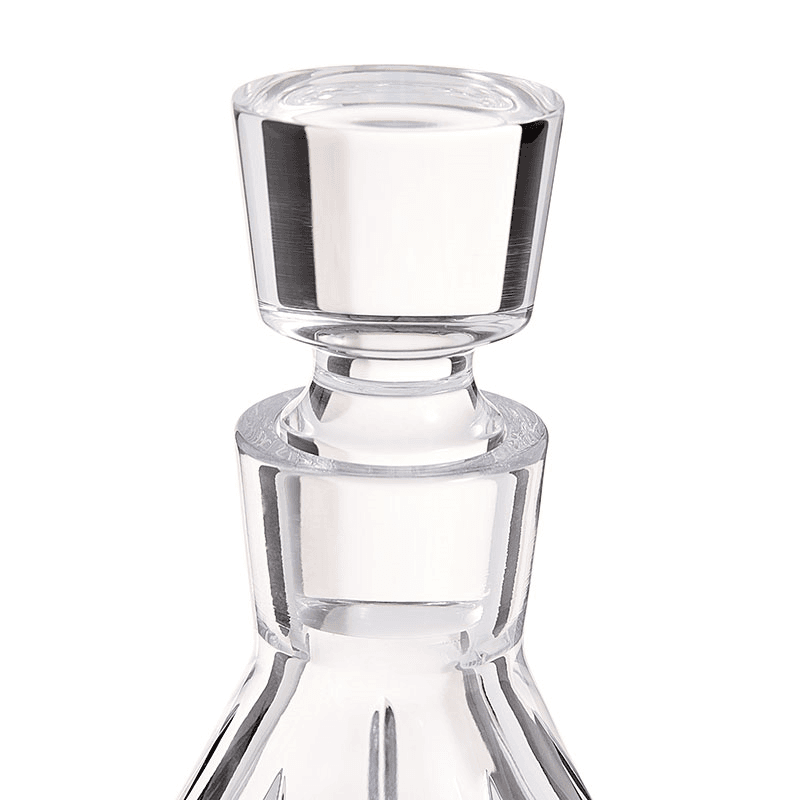 Luxe Graphite Decanter, Clear