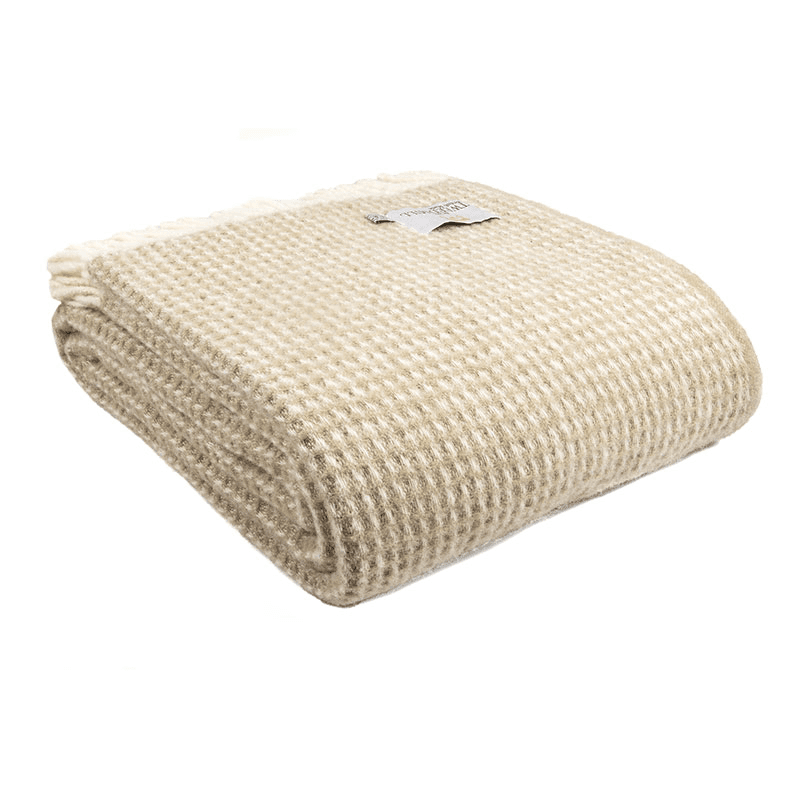 Waffle Throw, Oatmeal
