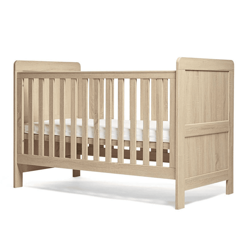 Atlas 2 Piece Nursery Furniture Set (excl. Mattress), Light Oak