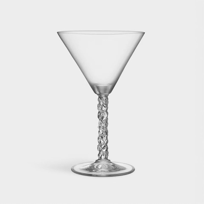 Carat Set of 2 Martini Glasses, Crystal
