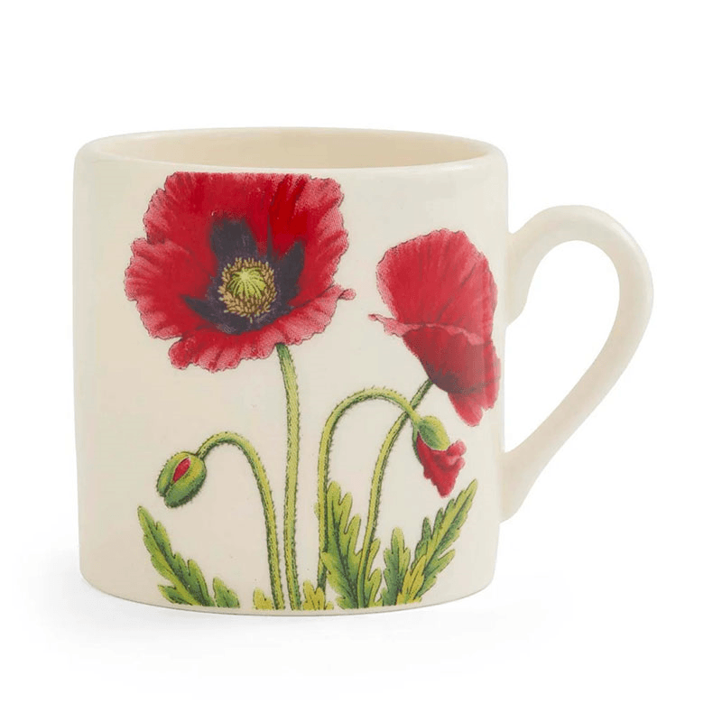 Botanic Garden Bloom Set of 6 Coffee Mugs, Multi