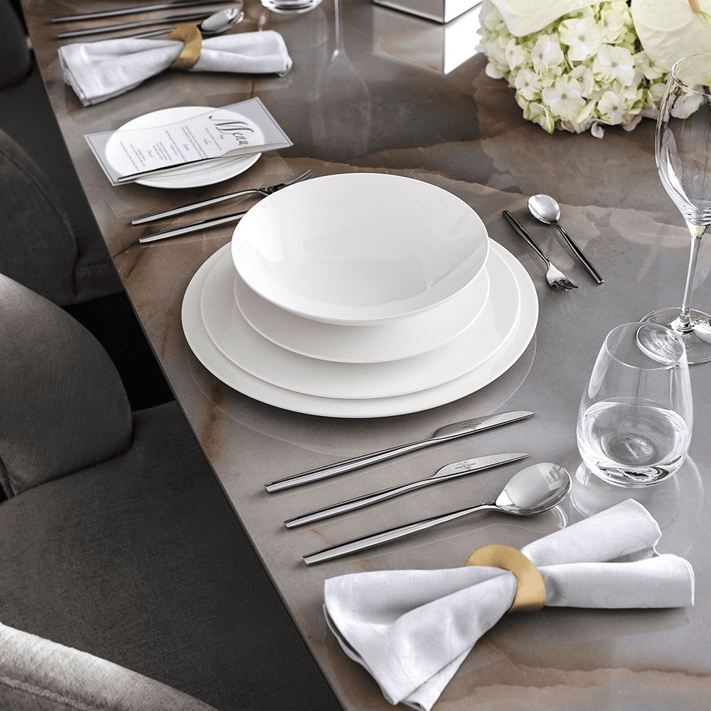 MetroChic 24 Piece Cutlery Set, Stainless Steel