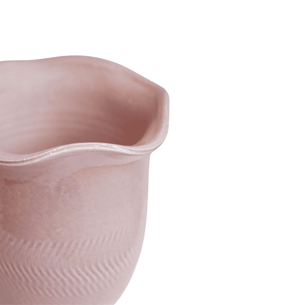 Camellia Scalloped Edge Planter