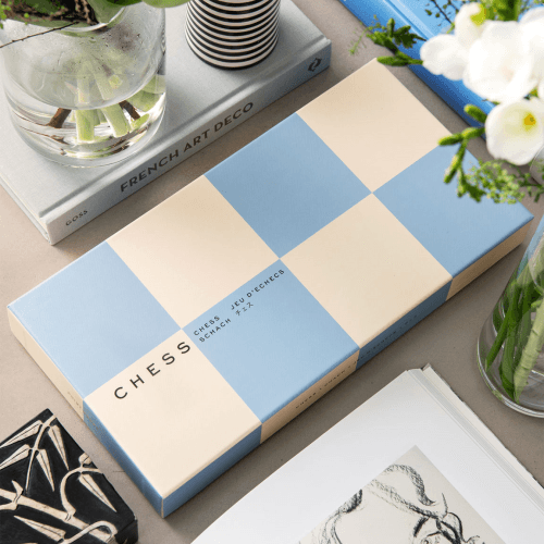 Image showing the Play Chess, Beige/Blue product.