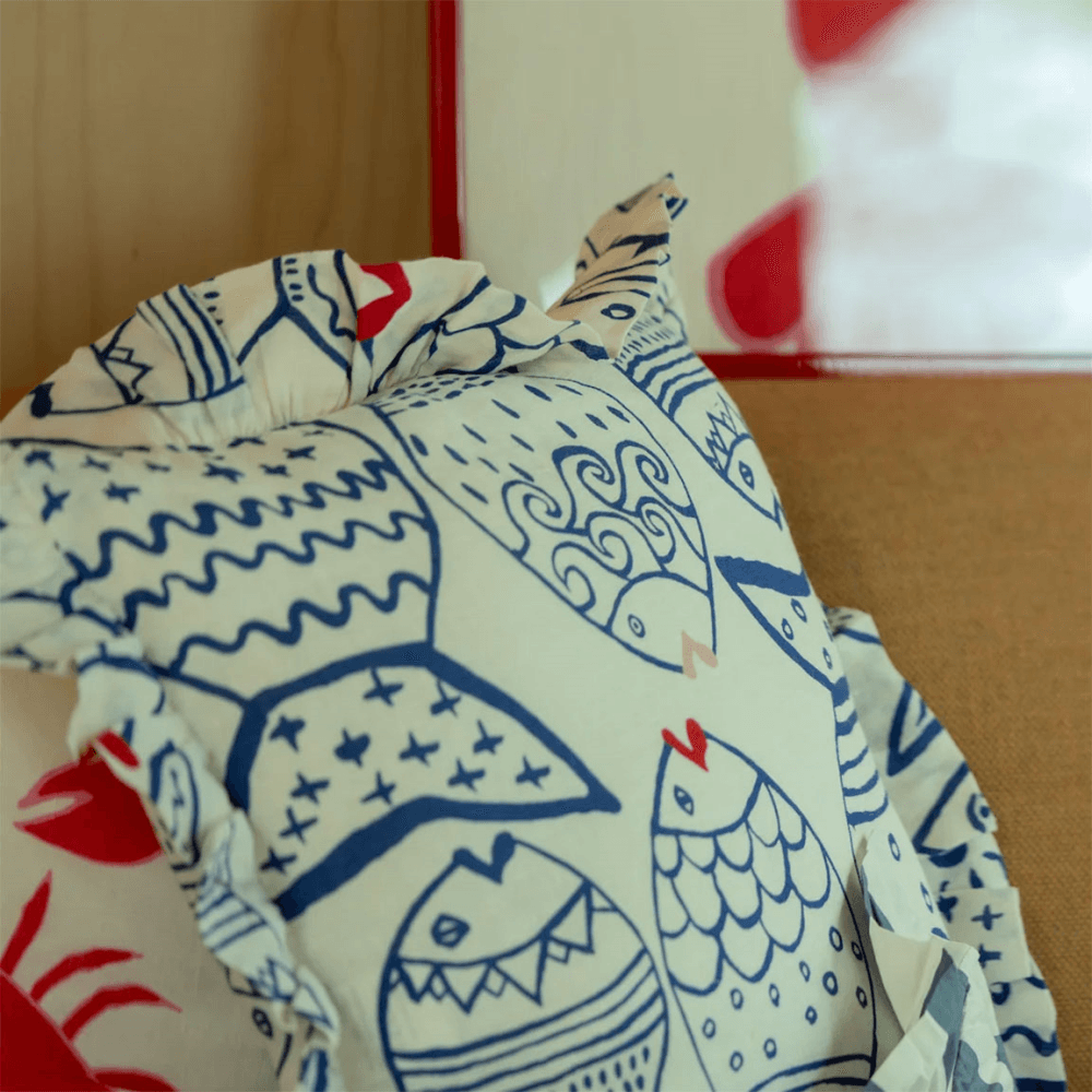 Poisson Cushion cover, Multi