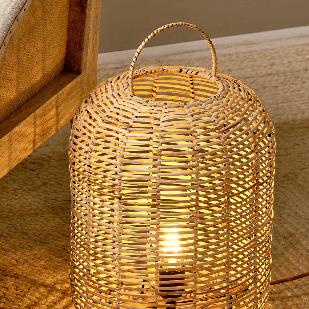 Noko Wicker Lamp, Natural