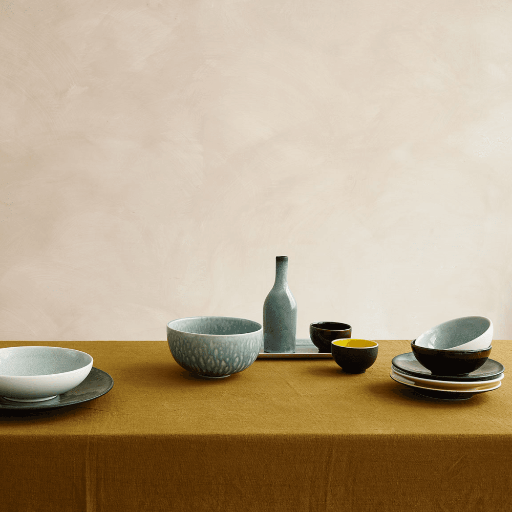 Tourron Pair of bowls, Gris Ecorce