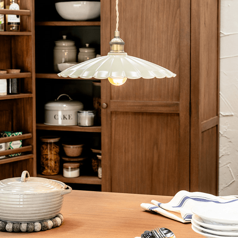 Wanstrow Ceiling Pendant, Clay
