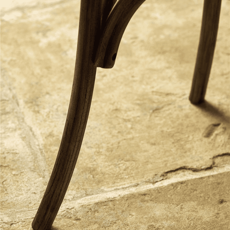 Fyfield Set of 2 Stacking Dining Chairs, Elm Wood