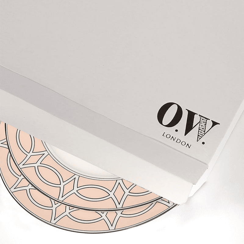Loop Set of 2 Dinner Plates