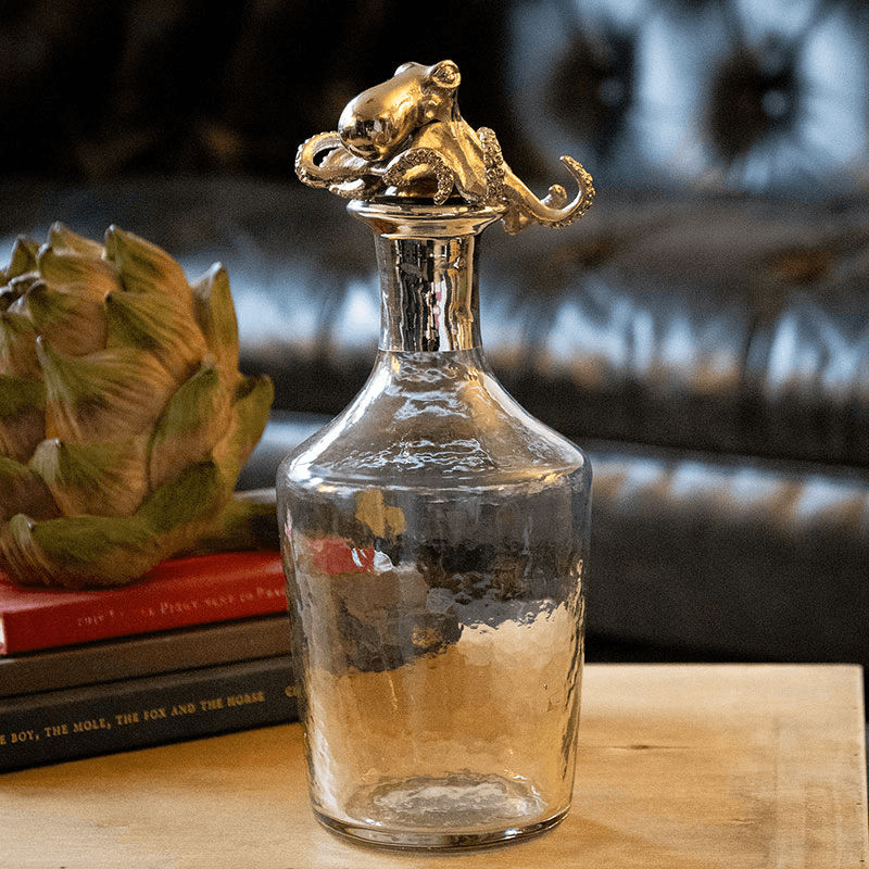 Octopus Decanter with Stopper