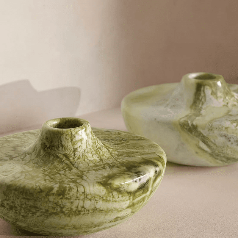 Alma Vase, Green