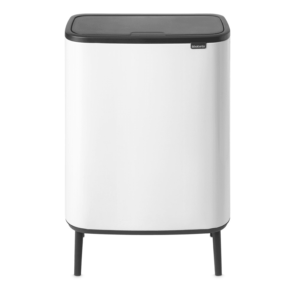 Bo Hi Touch Bin, White