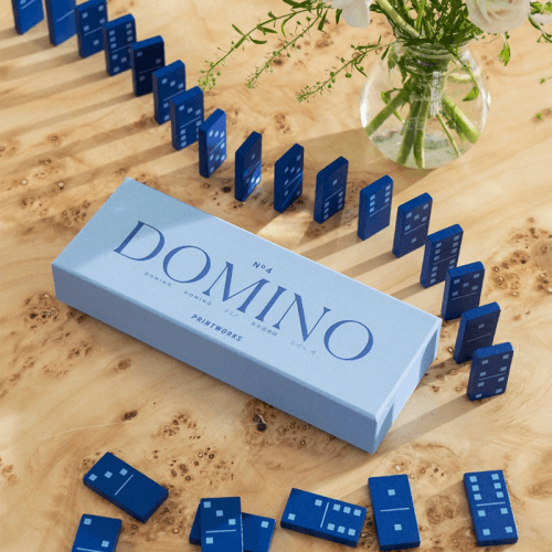 Image showing the Classic Dominoes, Blue product.