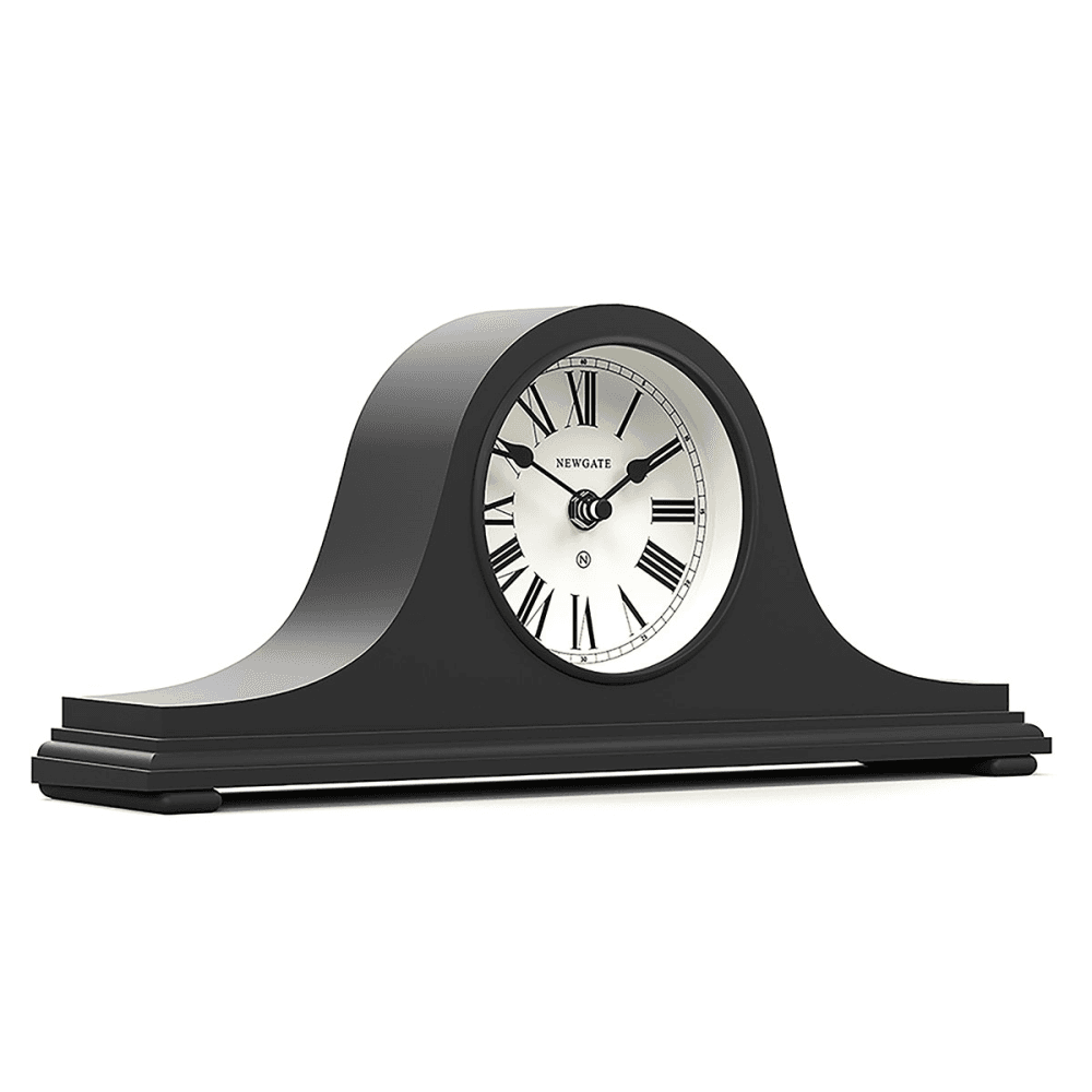 Time Machine Mantel Clock, Grey