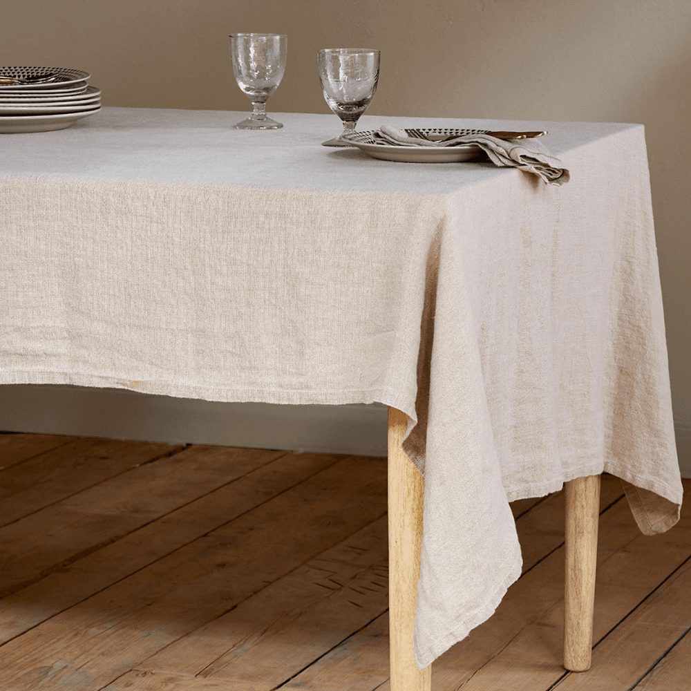 Junto Junto Linen Tablecloth, Natural