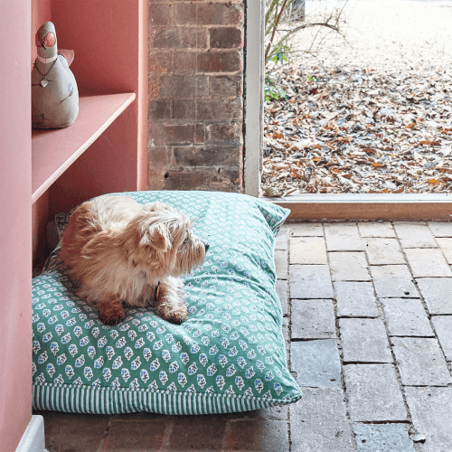 Image showing the Ditsy Dog Bed product.