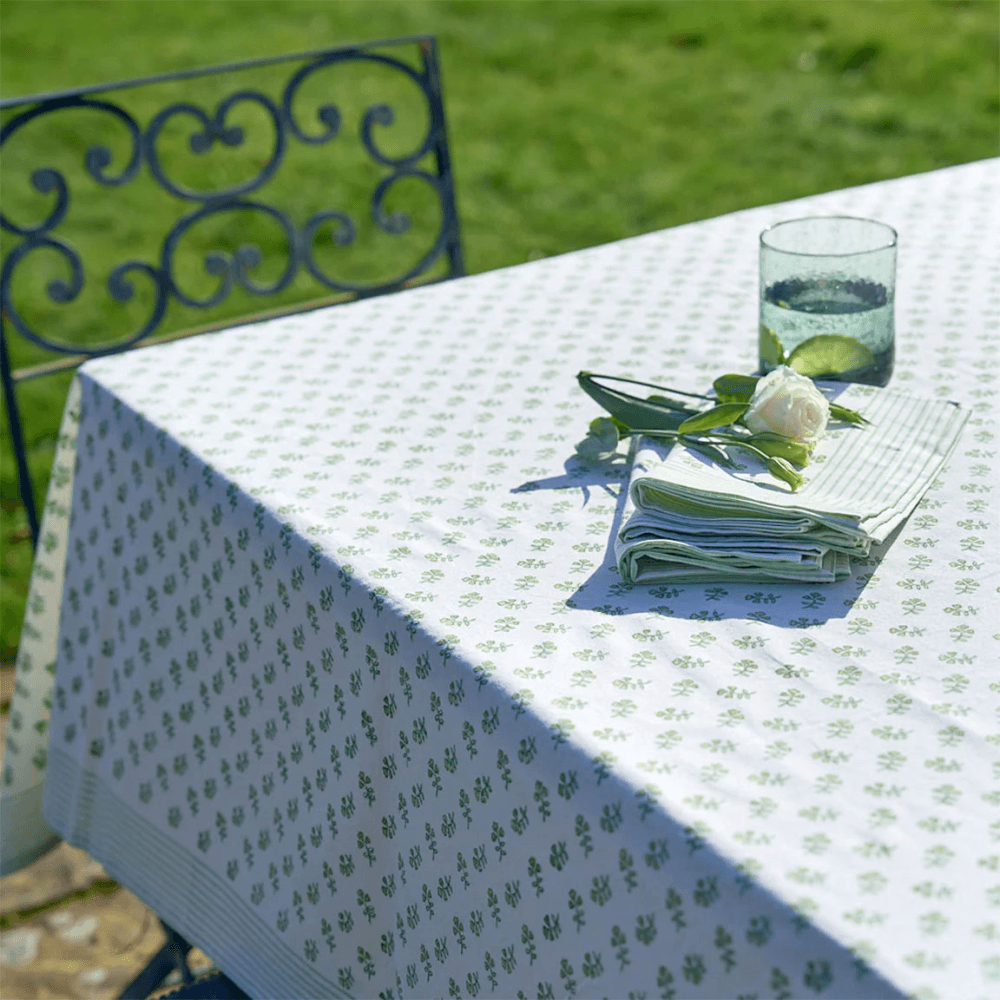 Ditsy Tablecloth, Green