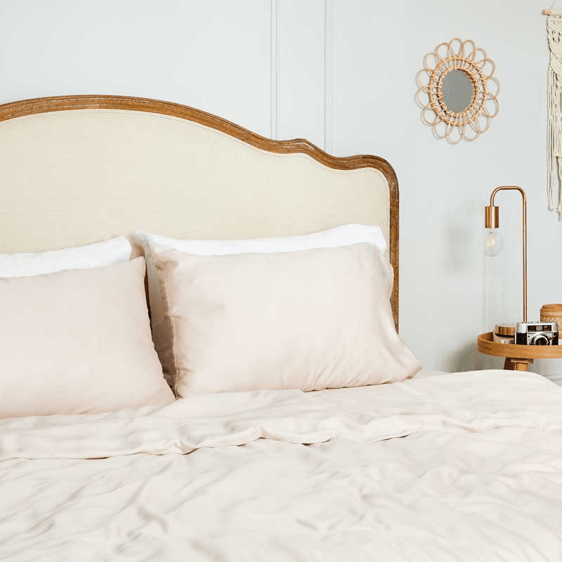 Eucalyptus Pair of Pilowcases, Blush