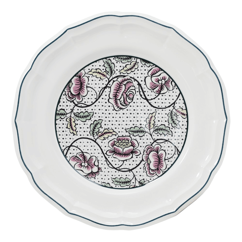 Dominote Roses Set of 4 Dinner Plates
