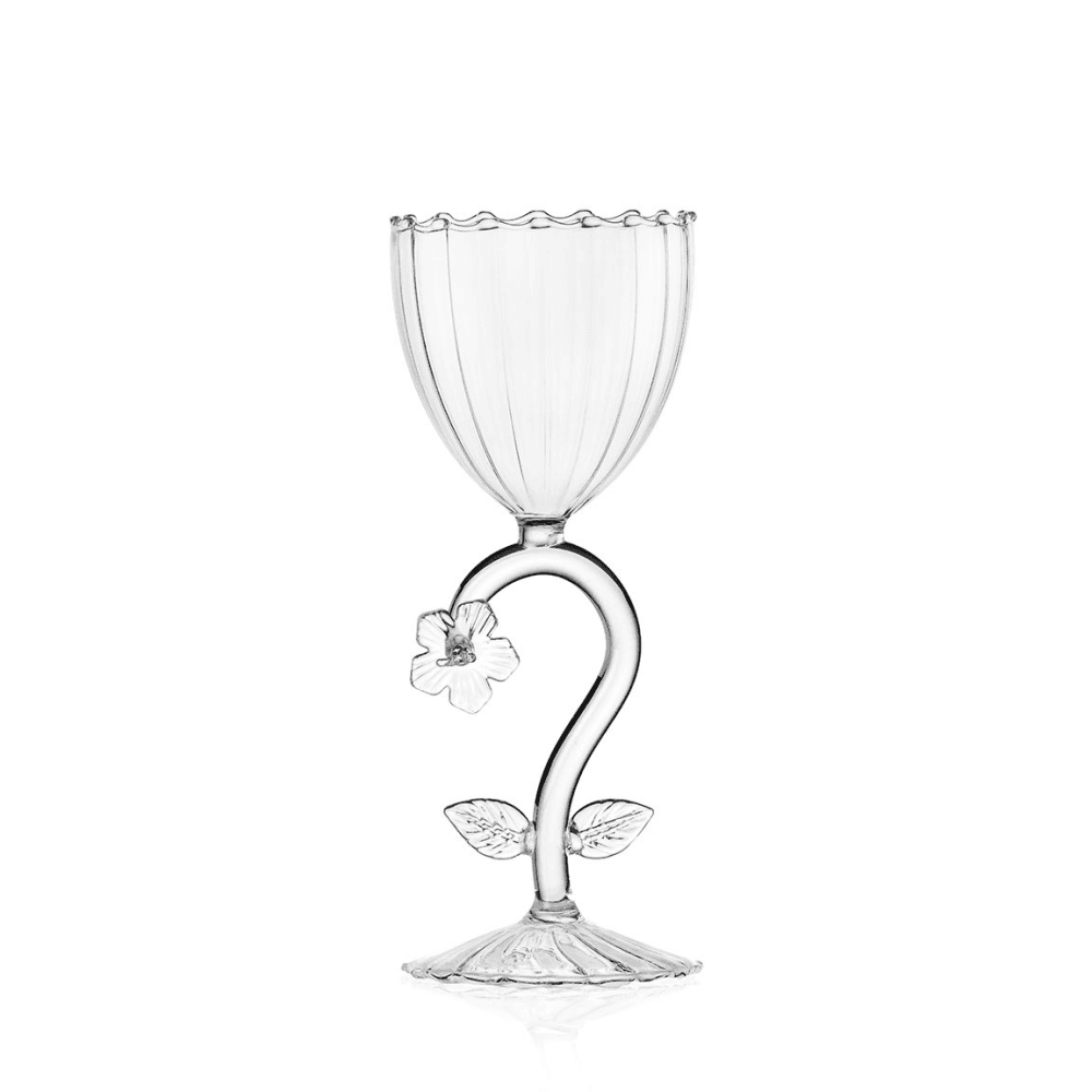 Botanica Forgeet Me Not Stemmed Glass