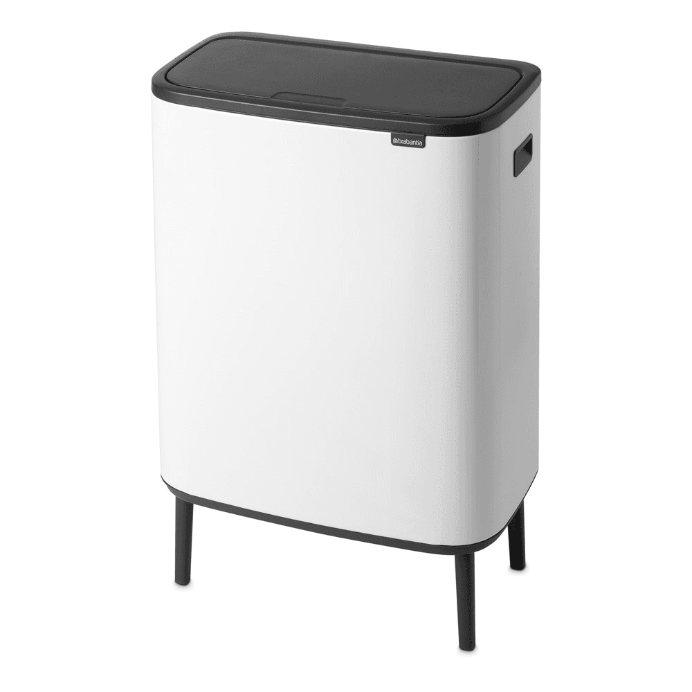 Bo Hi Touch Bin, White