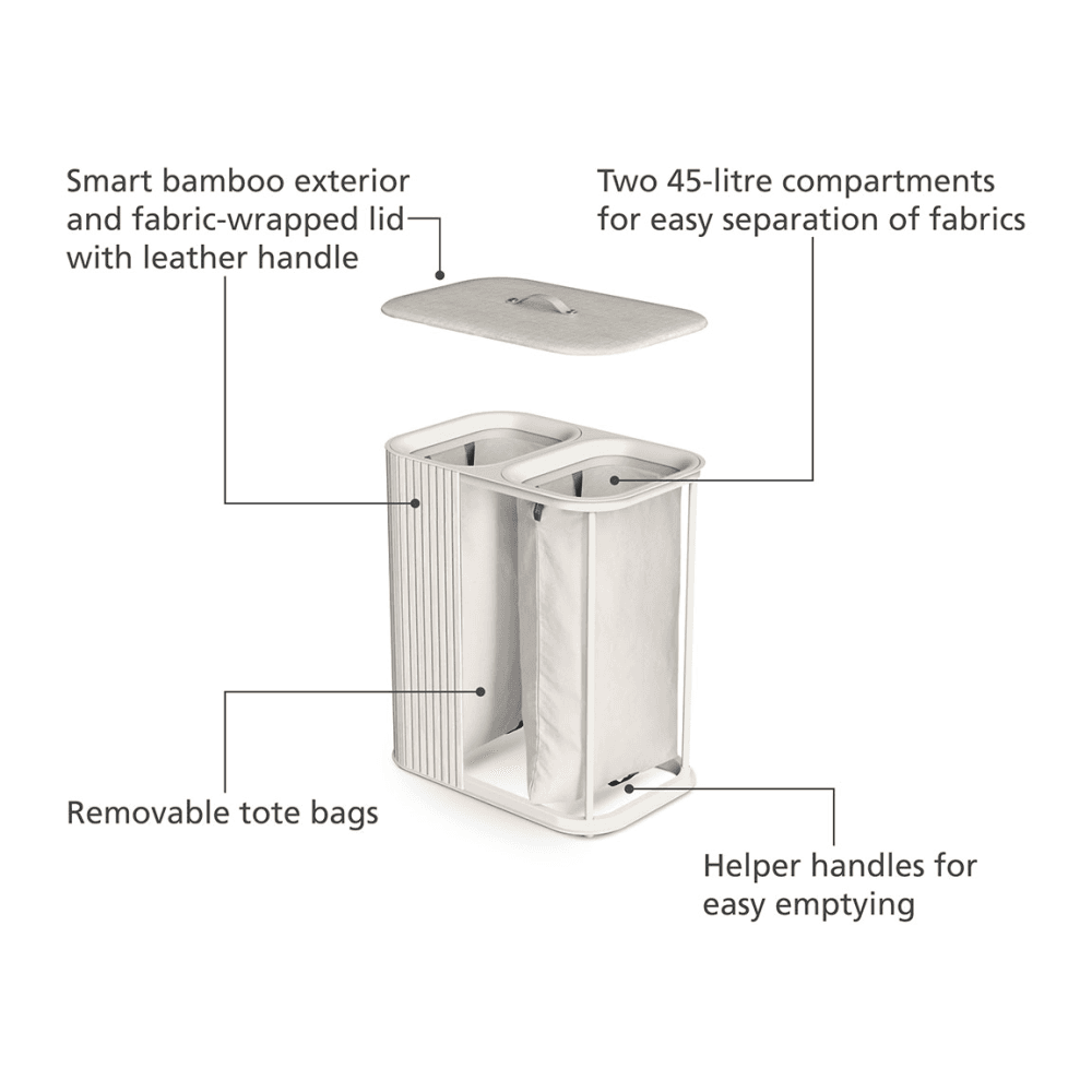 Tota Luxe Laundry Basket